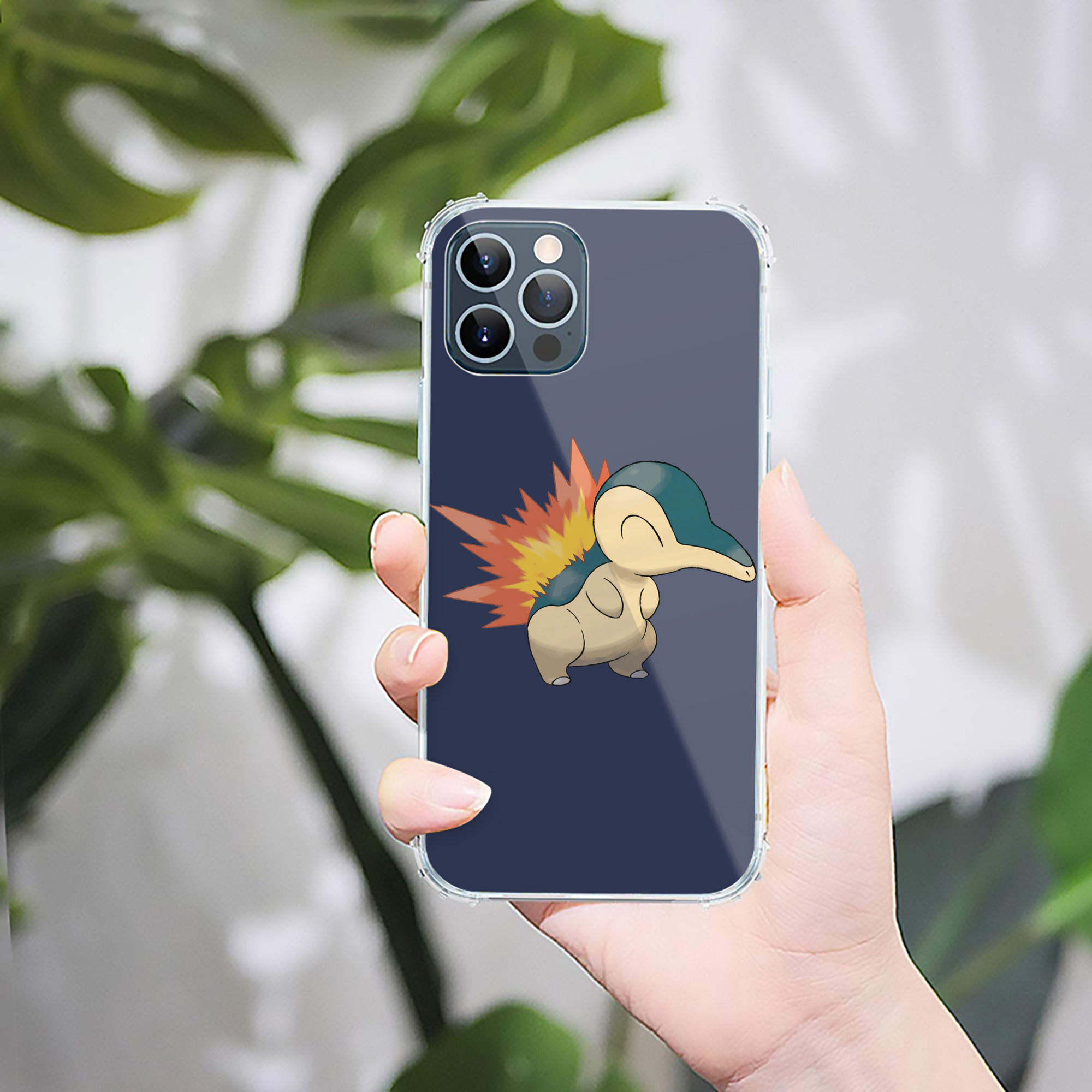（画像用） ポケットモンスター Pokémon 【iPhone 12シリーズ対応】透明スマホケース（クリアソフトケース）